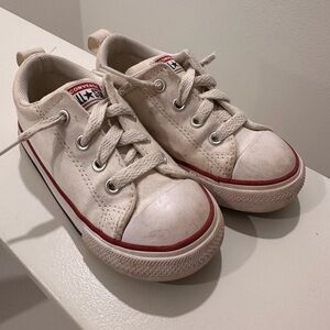Toddler White Converse